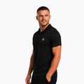 Мъжка поло тениска Octagon Legion Small Logo 3D Polo black/white 3