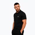 Мъжка поло тениска Octagon Legion Small Logo 3D Polo black 3