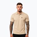 Мъжка поло тениска Octagon Legion Small Logo 3D Polo beige