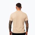 Мъжка поло тениска Octagon Legion Small Logo 3D Polo beige 2