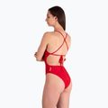 Дамски цял костюм за плуване Clap Dwuwarstwowy Wiązany red 2