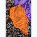 Дамски цял костюм за плуване Clap Dwuwarstwowy Wiązany summer orange