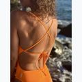 Дамски цял костюм за плуване Clap Dwuwarstwowy Wiązany summer orange 3