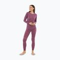 Дамски комплект термоактивно бельо Viking Lan Pro claret/light pink 4
