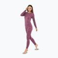 Дамски комплект термоактивно бельо Viking Lan Pro claret/light pink 5