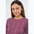 Дамска термоактивна блуза Viking Lan Pro claret/light pink 4
