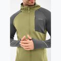 Мъжки суитшърт за трекинг Viking Birger Hoodie olive/dark grey 4