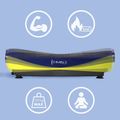 Вибрационна платформа HMS SVP11 dark blue/lime 4