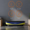 Вибрационна платформа HMS SVP11 dark blue/lime 6