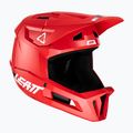 Детска велосипедна каска Leatt MTB Gravity 1.0 Jr V23 червена 6