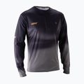 Мъжка блуза с дълъг ръкав за колоездене Leatt MTB Trail 3.0 ghost black