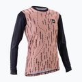 Дамска блуза с дълъг ръкав за колоездене Leatt MTB Trail 3.0 trails pink