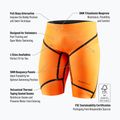BuddySwim Floating Trilaminate Warmth неопренови къси панталони 5/3 мм оранжеви 3