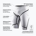BuddySwim Floating Trilaminate Warmth неопренови къси панталони 5/3 мм бели 2