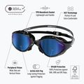 Огледални очила за плуване BuddySwim OzeanX Mirror black / blue 4