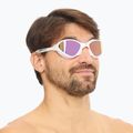 Очила за плуване BuddySwim OzeanX Mirror white / iridium 3