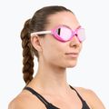 Очила за плуване BuddySwim OzeanX Mirror pink/white/iridium 3