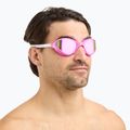 Очила за плуване BuddySwim OzeanX Mirror pink/white/iridium 4