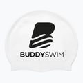 Плувна шапка BuddySwim BLogo Silicone white