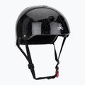 Triple Eight Сертифицираната каска Sweatsaver с черен блясък