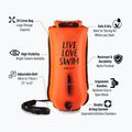 BuddySwim LLS Суха чанта за улавяне на буй 28 л оранжева 2