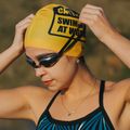 BuddySwim CSW Силиконова шапка за плуване жълта 2