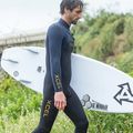 Мъжки неопреннов костюм за плуване Xcel Comp+ 4/3 mm Full black/blue nights 2