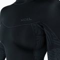 Дамски неопренов костюм за плуване Xcel Axis Back Zip Spring 2 mm black/palm/monstera print 4