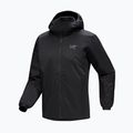 Мъжко подплатено яке Arc'teryx Atom Hoody black 6