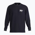 Мъжки дълъг ръкав Arcteryx Kragg SL Cotton Bird Tile black / arctic silk