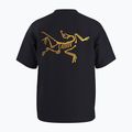 Мъжка тениска Arcteryx Kragg Cotton Logo 24k black 2