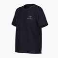 Arcteryx дамска тениска Kragg Sl Cotton Emblem Crew черна 3