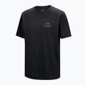 Мъжка тениска Arcteryx Kragg Sl Cotton Bird Word 24k black 5