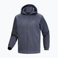 Мъжки туристически поларен суичър Arcteryx Emblem Fleece Full-Zip Hoody dark stratus 6