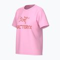 Дамска тениска Arcteryx Kragg SL Cotton Heatmap Crew pineberry 3