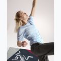 Дамска тениска Arcteryx Kragg Sl Cotton Emblem Crew mallow alpine blue 5