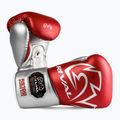 Боксьорски ръкавици Rival RS100 Professional red/silver 2