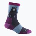 Дамски чорапи Darn Tough Bear Town Micro Crew Cushion лилави