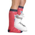 Детски скиорски чорапи Darn Tough Magic Mountain OTC Midweight with Cushion w/ Padded Shin raspberry 4
