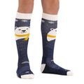 Детски скиорски чорапи Darn Tough Polar Bear OTC Midweight with Cushion w/ Padded Shin blue 2
