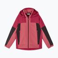 Детско хибридно яке Reima Vaeltava cranberry