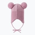 Детска зимна шапка Reima Kumpi grey pink 2