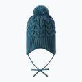 Детска зимна шапка Reima Paljakka dark teal 2