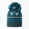 Детска зимна шапка Reima Kirjoen dark teal 2