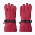 Детски скиорски ръкавици Reima Tartu maroon 2