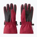 Детски скиорски ръкавици Reima Tartu maroon 3