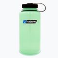 Туристическа бутилка Nalgene Wide Mouth glow green