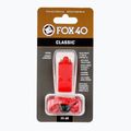 Свирка с шнур Fox 40 Classic Safety red 2