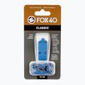 Свирка с шнур Fox 40 Classic Safety blue 2