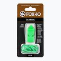 Свирка с шнур Fox 40 Classic Safety neon green 2